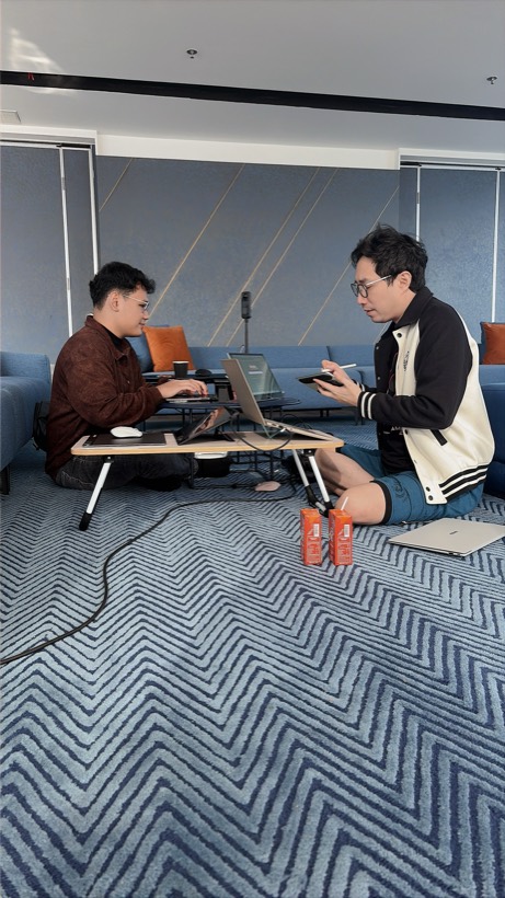 Sesi pendampingan AI bersama Coach Rheo